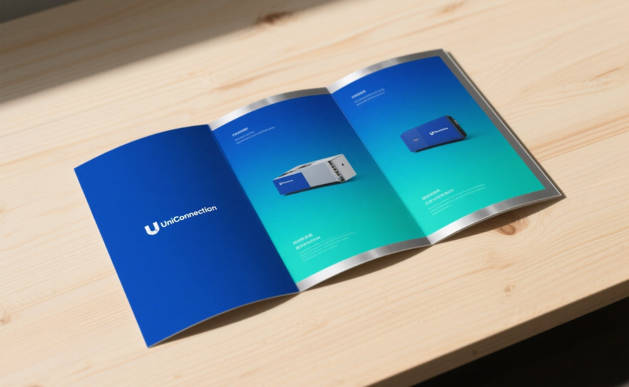 Tri-Folder Flyer: A4 200G Art Paper